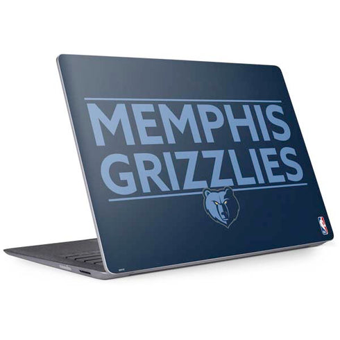 NBA Memphis Grizzlies Standard -  Blue Surface Laptop 2 Skin